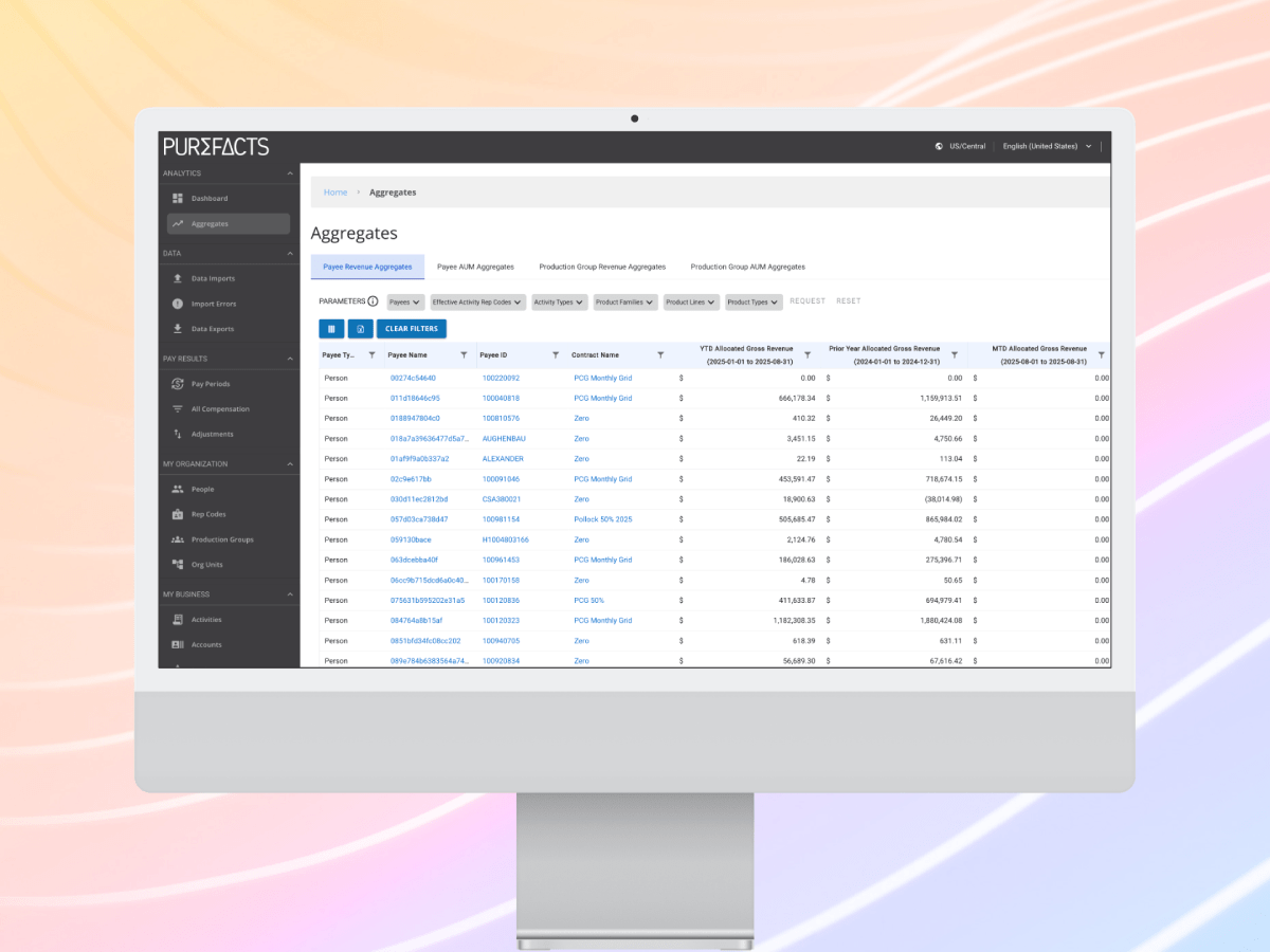PureRewards Aggregates
